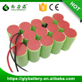 GLE personalizado alta capacidade 3000mAh 4000 mah 5000 mah nicd bateria recarregável 18 v bateria